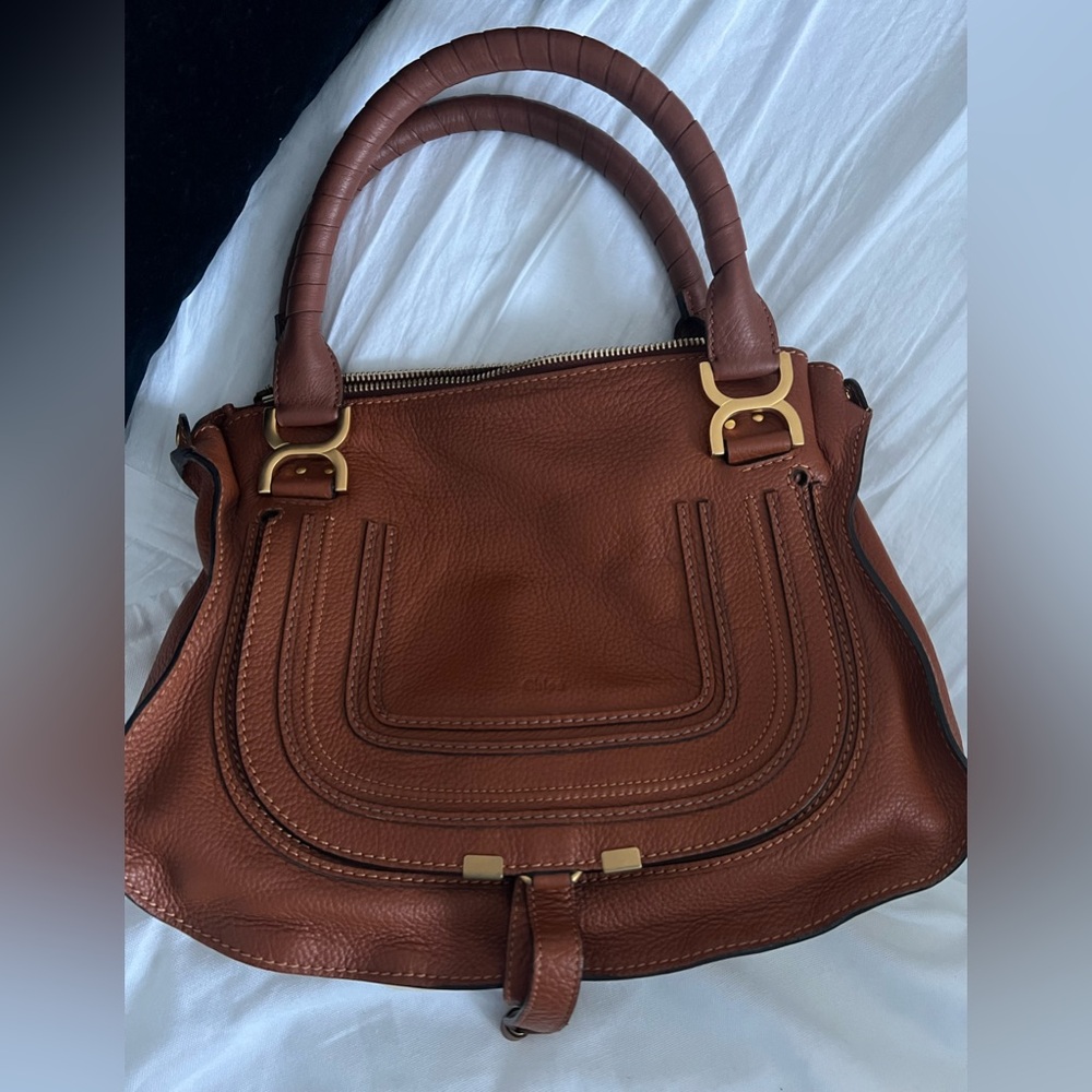 Chloe Marcie Medium Satchel - Picture 3 of 16